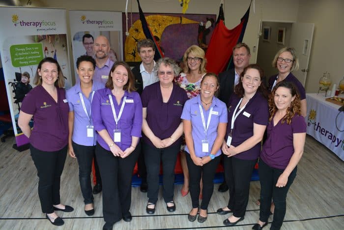 group of therapists