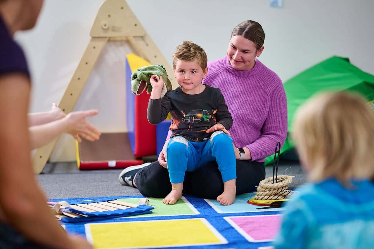 First Focus session with young boy and mum